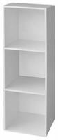 LIBRERIA MOD.CUBO 3 BIANCO CM.42X29X89 H