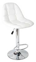 SGABELLO GIREVOLE BUTTON  BIANCO