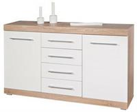 KIT BUFFET LUBLIN 4C+2A ROVERE/BIANCO LACCATO