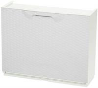 MODULO SCARPIERA CM 51X17X40H RATTAN BIANCO