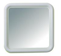 SPECCHIO MOD. SILVIA BIANCO CM.50X50