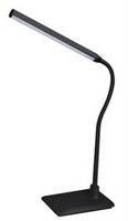 LAMPADA DA SCRTTOIO LED 6W SLIM NERA