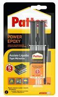 PATTEX POWER EPOXY ACCIAIO LIQUIDO SY 35G