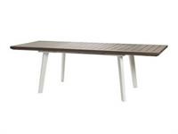 HARMONY TAVOLO EST. 160/240X100 GRIGIO/BIANCO (122146)