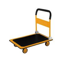 CARRELLO 4 RUOTE 150KG 725X472MM MANICO PIEGHEVOLE