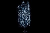 BIANCO LED ALBERO 120CM 180 LUCI EST.