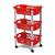 CARRELLO A TRE PIANI OTELLO COL-ASS CM. 30X40X70H