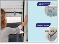 ZANZARIERA STOP INSETTI BIANCO P/TAPPARELLE 100X160