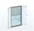 ROLL ZANZARIERA 100X170 A RULLO CON FRIZIONE VERT.MARRON