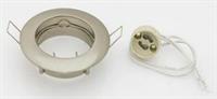 FARETTI DA INCASSO FISSO X LED GU10 NIKEL SAT