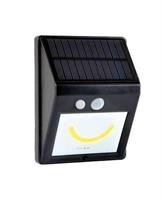 SMILE SOLAR LIGHT LUCE NOTTURNA AUTOMATICA SOLARE NERA